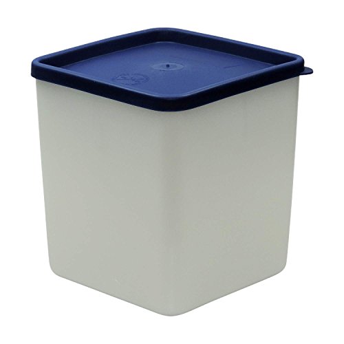 Viva-Haushaltswaren – 6x Gefrierdose für 1,25 Liter, eckige Tiefkühldose, Kühlschrankdose – BPA-frei, hergestellt in Deutschland, inkl. einer Einfüllschaufel ca. 18,5 cm - 2