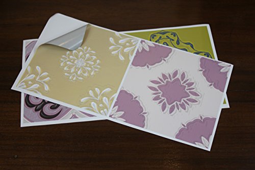 24 stück Fliesenaufkleber für Küche und Bad (Tile Style Decals 24x TP 51 – 6″) | verschiedene Mosaik wandfliesen aufkleber für 15x15cm Filesen | Fliesenaufkleber für Küche und Bad (15cm – 24 Stück, TP 51) - 6
