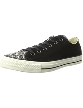 Converse Unisex-Erwachsene Ctas Ox Black/Egret Sneaker