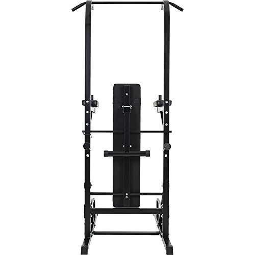 Multistation Klimmzug Kraftstation Dipstation Hantelbank Gorilla Sports - 4