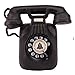 Produktbild Vintage-Wand-Ornament Dreidimensionale Wanddekoration Wand Wandbehang Kinderzimmer Schlafzimmer Anhänger Wand-Telefon Wanddekorationen Kunstdrucke ( Color : Black , Size : 19*7*18cm/7*3*7inch )