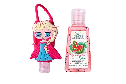 Kleanses Advanced Instant Hand Sanitizer - Travel Sized with kitty holder Portable Sanitizer Bottle Watermelon Splash Scented RS.250 (50.00% Off) - Amazon