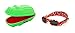 Baby Gift pack Sunglasses case Green Crocodile and Babybanz Red Dot Sunglasses 0-2 years