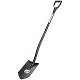 rg-vertrieb Gartenspaten Spitzspaten Metallstiel Feldspaten Schaufel Grabspaten 120cm Spaten