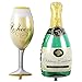 Produktbild Tempshop Champagner-Flasche Super Form Folie Ballons Geburtstags Party-Dekorationen