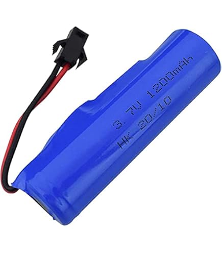 Vhbw Batteria Li-Po 7.4V 1200mAh Per Modellismo RC – Connessione SM-2P, 15C, 70x30x18mm