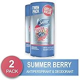 desodorante secret gel comprar 5.2 Ounce Secret Scent Expressions so Very Summer Berry Clear Gel Women\'s Twin Antiperspirant and Deodorant, 5.2 Ounce by Secret