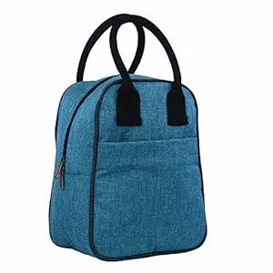 FATMUG Lunch Bag for Office Women and Men- Insulated Tiffin Bag for Kids - Oxford Fabric -Sky Blue