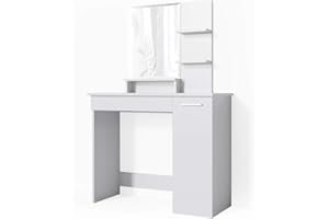 Vicco tavolo da toeletta Julia, Bianco, 90 cm