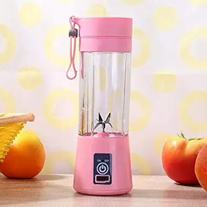 SHENKY 6 Blade Portable Juicer Mixer Grinder Portable USB Electric Vegetable And Fruit Juicer With 6 Stainless Steel Blades