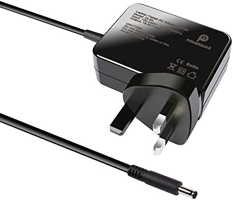 POWERILLEX 65W Replacement Laptop Power Adapter for Dell Inspiron 15-5000 Series 7579 i5558 i555 i7347 i7352 Dell XPS 11 12 13 9Q33 L221X 9343 Dell Vostro 14 3458 15 3558 Dell Latitude 13 7350 etc 19.5V 3.34A Charger with 5.9FT Power Cord
