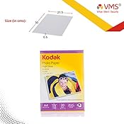 Kodak 180 GSM A4 20 Sheets