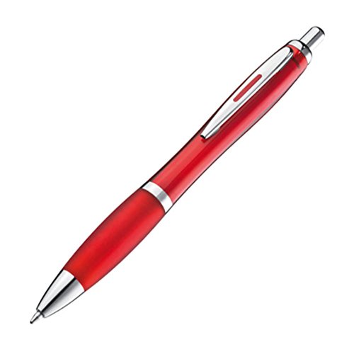 Kugelschreiber 10er Set Sparset In Blau Grün Rot Orange Schwarz Blaue Mine Ergonomische Dicke Griffzone Neutral 10 Stück Set von sinsey - 4