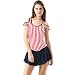 Fascinating And Significant Multi Color Red And Black Scoop Neck Cut-Sleeve Beachwear Cover-Up RS.1399.00