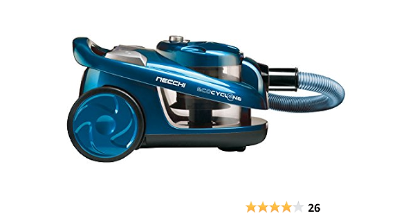 Necchi NH3064 Aspirapolvere Senza Sacco Ciclonico, Bassi Consumi, Potente e  Silenzioso, Blu : Amazon.it: Casa e cucina