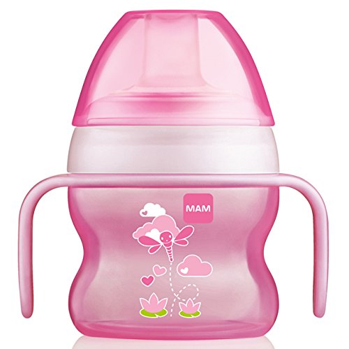 MAM Starter Cup 150ml (4+ Months) Avaliable in Pink, blue or green (Pink)