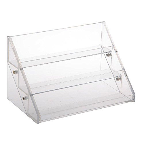 mobengo Acryl klar 3 Ebenen Kosmetik Nagellack Lack Tisch Rack Display Ständer Rack Organizer - 4