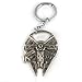 Price comparison product image Lzy-store Star Wars Millennium Falcon Keychain/Opener Metal ring with strings attached (Silver)