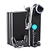 Produktbild TopACE PS4 Pro / PS4 Slim Vertikaler Stand 5 in 1 Multifunktionsstand Dual Controller Ladestation mit 2 USB HUB Ports