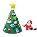 Produktbild DIY Filz Kleinkind Weihnachtsbaum, 70Cm Stereoskopische Neujahr Kinder Geschenke Spielzeug Künstlichen Baum Weihnachten Home Dekoration