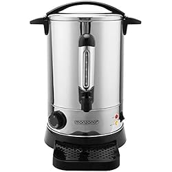Deuba Distributeur de Boissons Chaudes 6,8L 950 W Acier Inoxydable percolateur Robinet verrouillable marmite certifié SGS GS