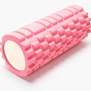 Toyshine Foam Roller for Physical Therapy Exercise, Body Foam Roller, Deep Tissue Massager (Pink), SSTP