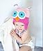Owl Beanie Knitted Hat - For Baby & Toddler - Lovely and Cute - Multiple Colors (2#)