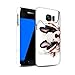 Produktbild Stuff4® Matte Snap-On Hülle/Case für Samsung Galaxy S7/G930 / Hund Köpfhörer Muster/Lustige Tiere Kollektion