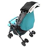 Extra Dick Handwärmer Handschuhe Handmuff für Kinderwagen Buggy Kinderwagenmuff Schwarz - 2