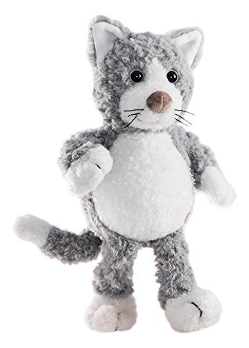 Schaffer 5451 Plüsch Katze Silver, 21 cm