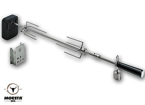 Moesta-BBQ Smokin‘ PizzaRing – Komplettpaket für Rotisserie (57cm) - 3