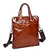 Produktbild Crossbody Italienische Ledertasche HELLBRAUN Neueste Top Handle Zip Top Lässige Flugtasche - Exeter