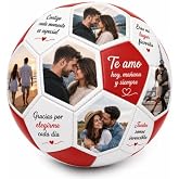 Gen&eacute;rico Football Personalised Manual with Name, Text or Photo - Original and Unique Football - Ideal Gift for Children, Adul
