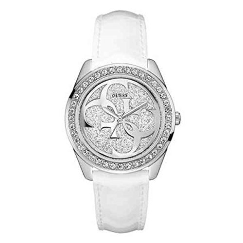 Guess Femme Analogique Quartz Montre avec Bracelet en Cuir W0627L4