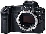 Canon EOS R Gehuse mit Bajonettadapter EF-EOS R (Vollformat-Systemkamera, 30,3 Megapixel, 8,01 cm (3,2 Zoll) Clear View LCD II, DIGIC 8, 4 K Video, WLAN, Bluetooth) - 