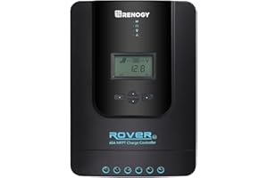 Renogy 40 A 12/24 V MPPT régulateur de charge solaire panneau solaire avec écran LCD