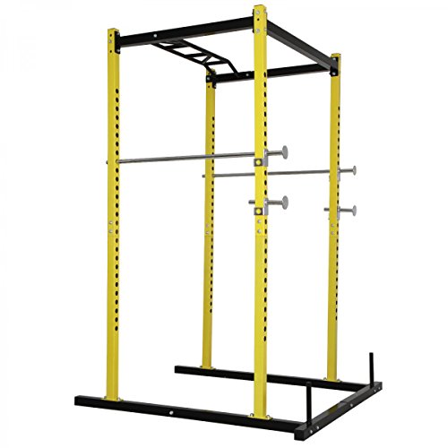 Physionics Fitnessstation Power Rack Multistation Hantelbank Muskeltraining Fitnessgerät für Krafttraining - 4