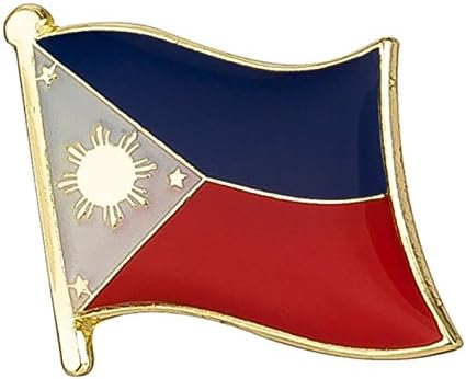 Philippines Flag Enamel Pin Badge