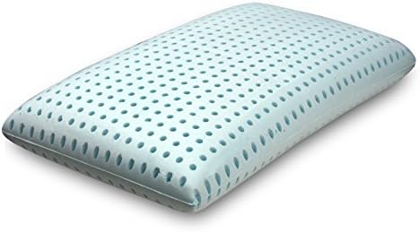 Gianflex Orthopaedic Memory Foam Pillow with Aloe Vera, Anatomical, orto-cervicale, Double Wave Orto and Soap Dish, Pierced or Full