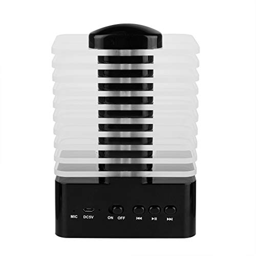 Preisvergleich Produktbild Jamicy® Tragbarer Bluetooth Lautsprecher, Wireless Lautsprecher Drahtloser Tragbarer Lautsprecherbox, 6 Stunden exzellenter Sound für Indoor / Outdoor, Party Lautsprecher mit Disco Light