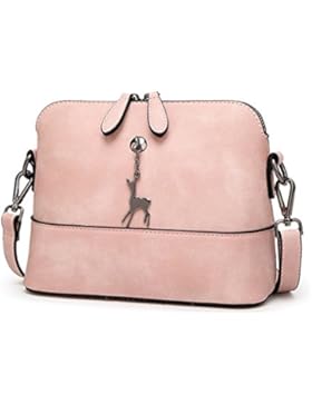 Keshi neuer Stil Damen Handtaschen, Hobo-Bags, Schultertaschen, Beutel, Beuteltaschen, Trend-Bags, Velours, Veloursleder...