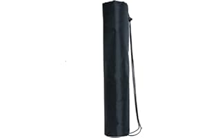 PETSTIBLE Stativtasche Stativ Tasche mit Kordelzug, wasserdicht, Foto-Stativ, Tragetasche, für Mikrofon-Stativ, Lichtständer, Regenschirm, 18 x 90 cm
