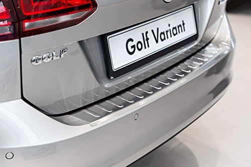 teileplus24 L503S Stainless Steel Rear 3D Bumper Guard