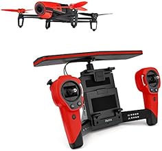 Parrot BeBop Drone avec Skycontroller Rouge pour Smartphone/Tablette