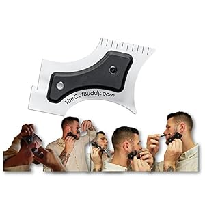 The Cut Buddy As Seen On Shark Tank - Beard Shaping Tool, Hair Trimmer Guide, Mens Beard Template Tool, Goatee Liner… - Image 7