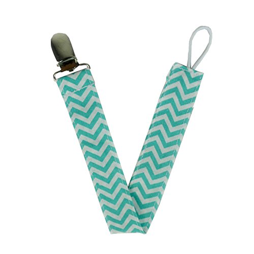 ROPALIA Infants Girls Boys Baby Dummy Pacifier Soother Chain Clip Holder