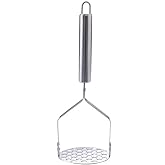 safestore Patates Ezeceği P&uuml;re Yapıcı L&uuml;ks Paslanmaz Metal Patates Ezici 26 Cm