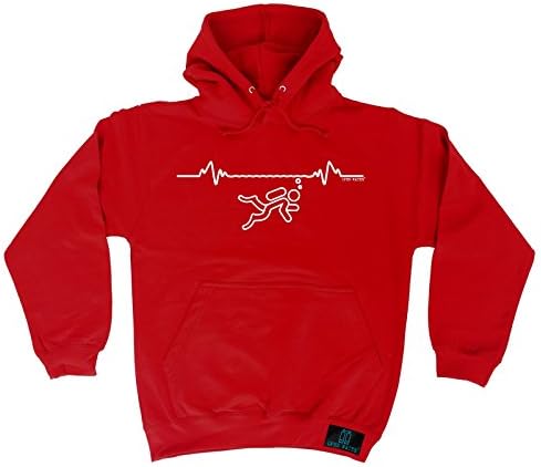 Open Water Diving Gift - Diving Pulse Hoodie Hoody/Scuba Diving Gift Diver Christmas Funny snorkle Reef Mask Wetsuit Dive Birthday Present