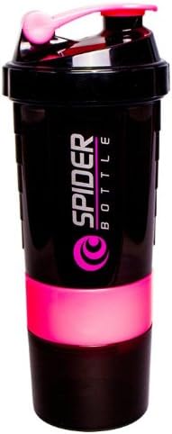 Spider 500ml Black/Pink Shaker