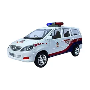 Jack Royal Police Toy Car (Half White)
